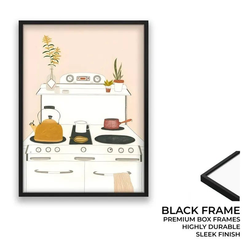 Caf Noir Archival Canvas Wall Art - Black media 8