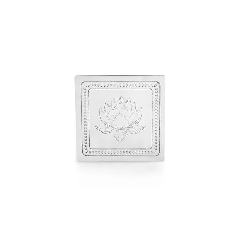 Silver Rose Coasters - Set Of Four media 4