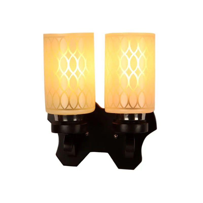 Classic Twin Glass Wall Lamp media 5
