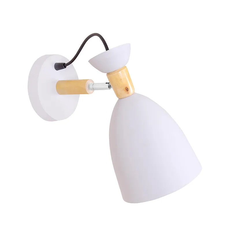 Frisson Metal & Wood Wall Lamp media 4