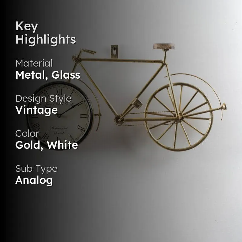 Bicycle Bass Wall Clock media 2