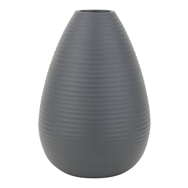 Doro Aluminium Vase - Grey media 3