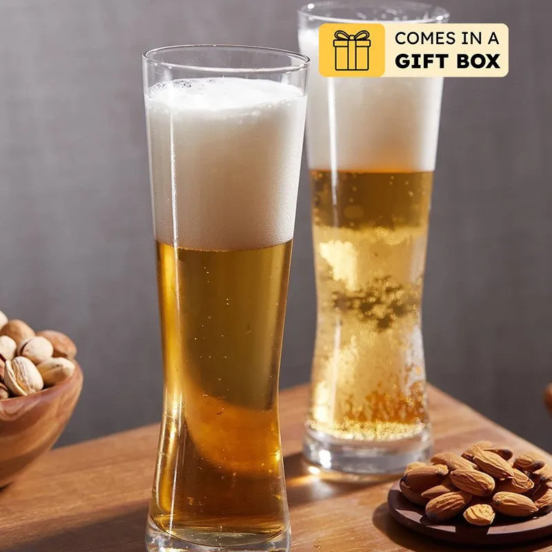 Ravenor Beer Glass(500 mL) - Set Of Two media 1