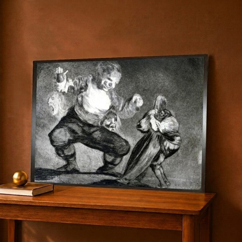 Simpleton 1819-1823 Canvas Wall Painting - 18 x 12 Inches