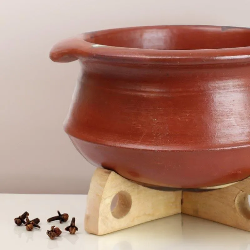 Denara Clay Pot Brown 2000 mL / 8 Inches media 4