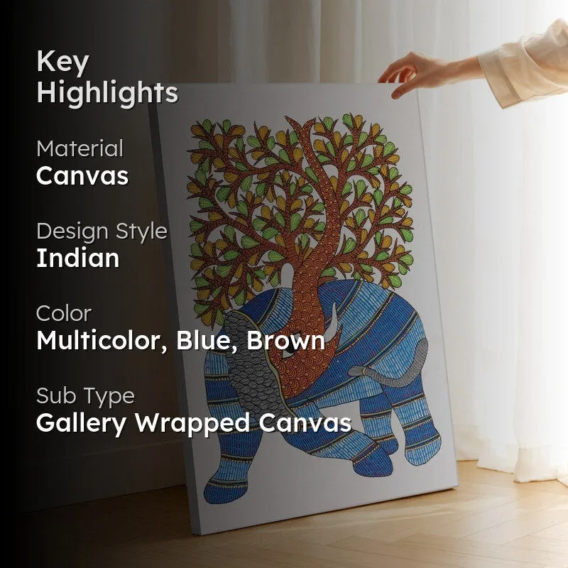 Elephant Dynasty Canvas Wall Art & Paintings media 2