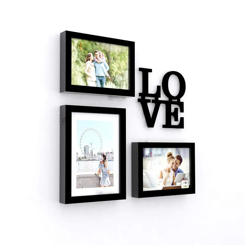 Sweet Love Moment Plastic Photo Frame - Set Of Four media 3