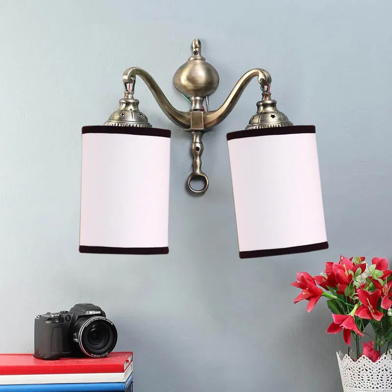 Artdelight Cylindrical Metal Wall Lamp media 3