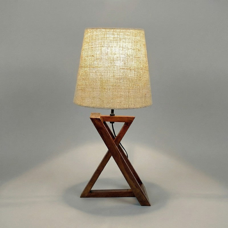 Jalora Jute Table Lamp - Brown,White media 5