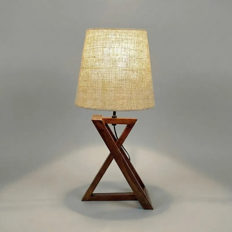 Jalora Jute Table Lamp - Brown,White media 5
