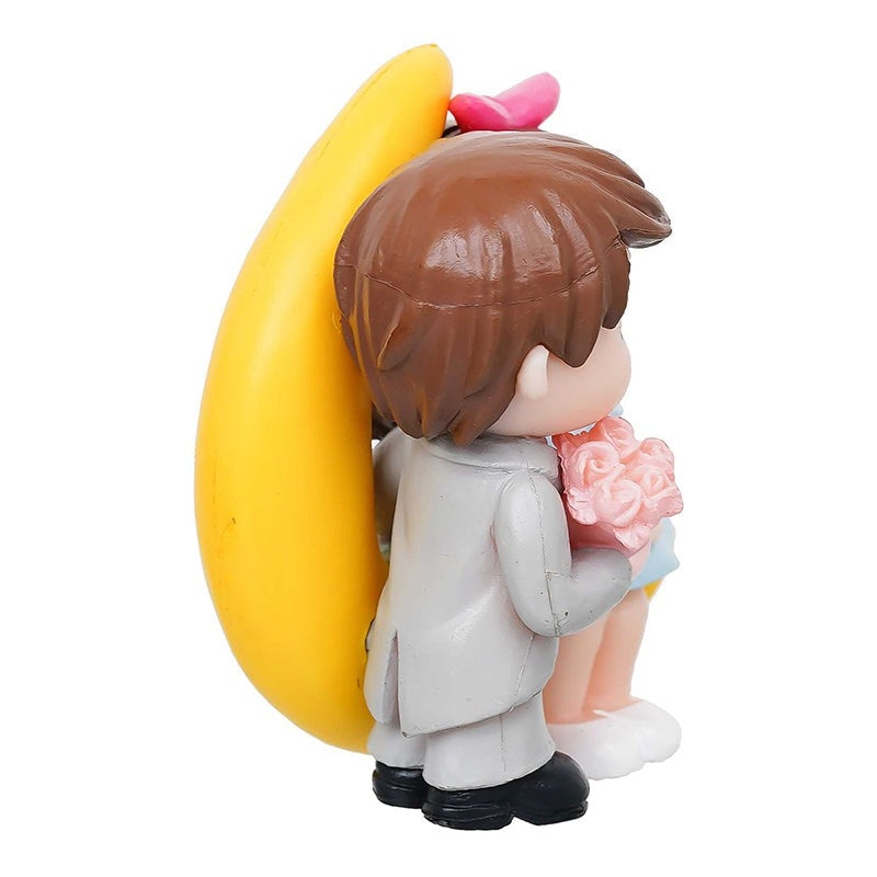 Unspoken Vows Couple Resin Valentine's Showpiece media 5