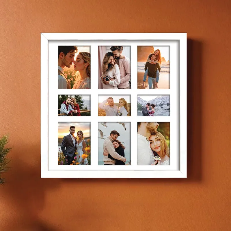 Memoirs Collage Photo Frame - White media 3