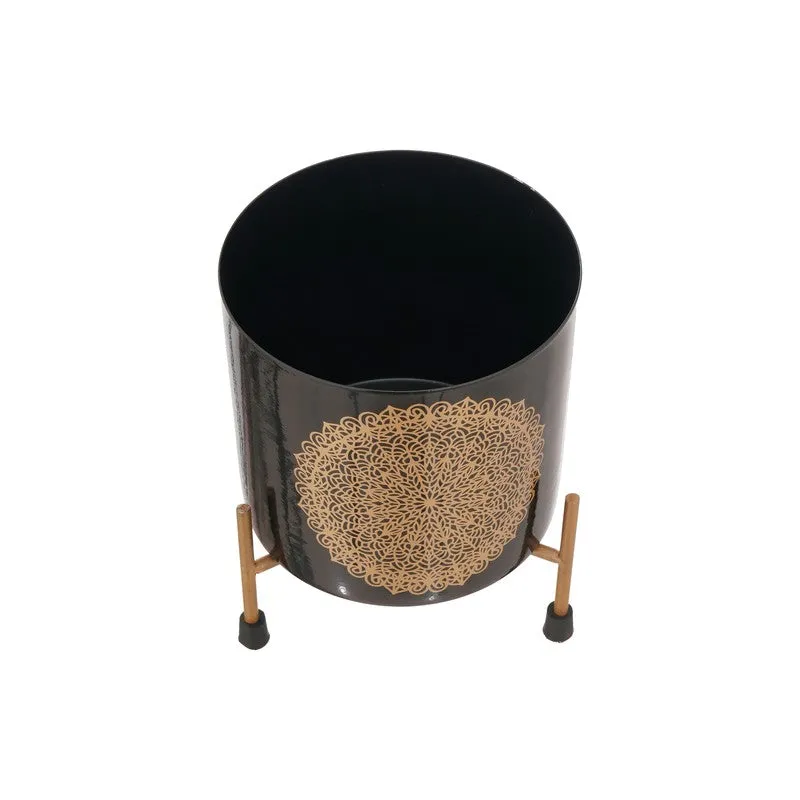 Botanique Metal Planters With Stand - Two Piece Set media 7