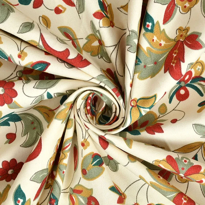 Flix Floral Microfiber Microfiber Bedsheet - 150 GSM media 4