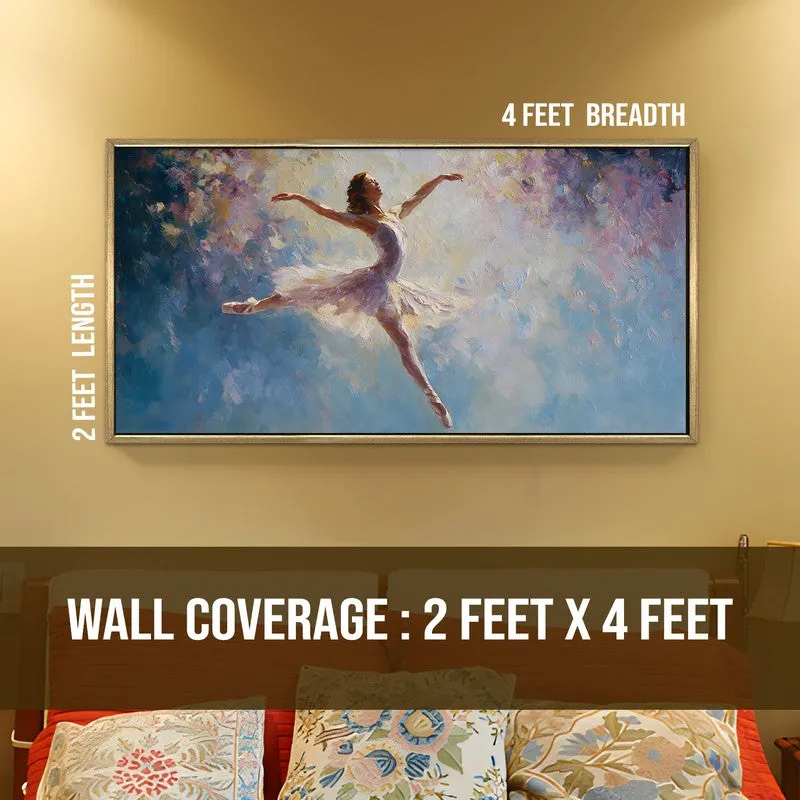 Whisper of Grace Canvas Wall Painting With Frame media 8