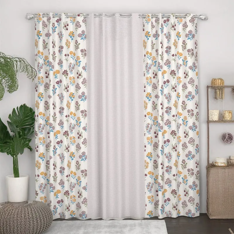Blossom Dream Curtains - Set of Three media 1
