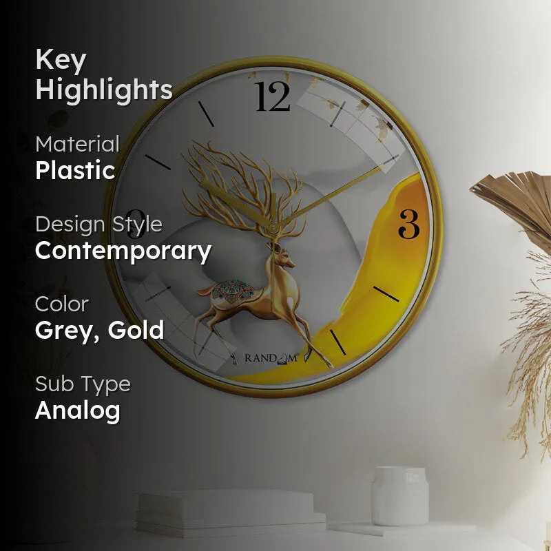 Pasha Sweep Silent Wall Clock media 2