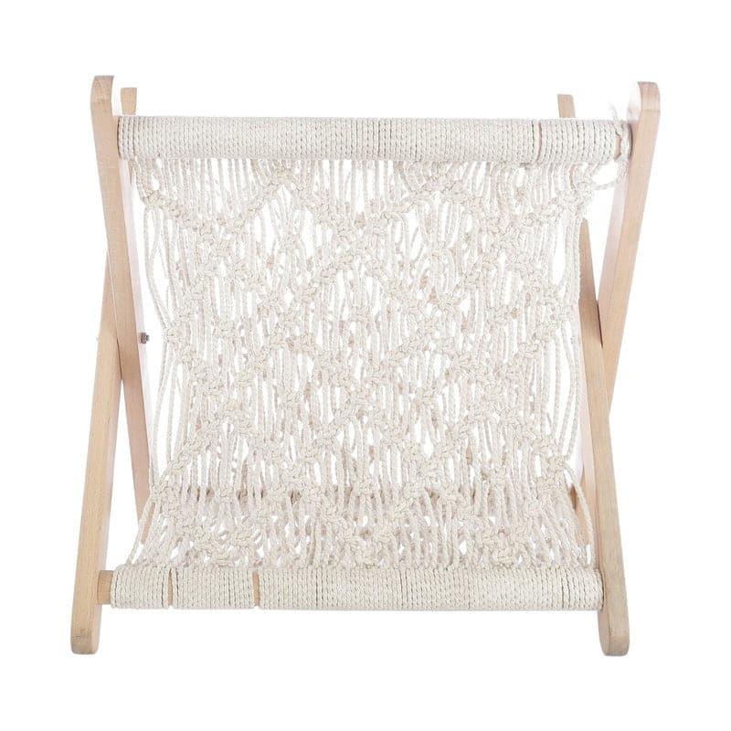Efa Macrame Magazine Holder media 3