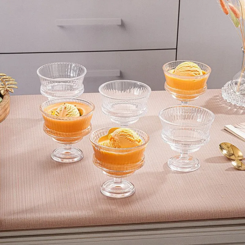 Celestine Glass Dessert Cups - Set Of Four media 3