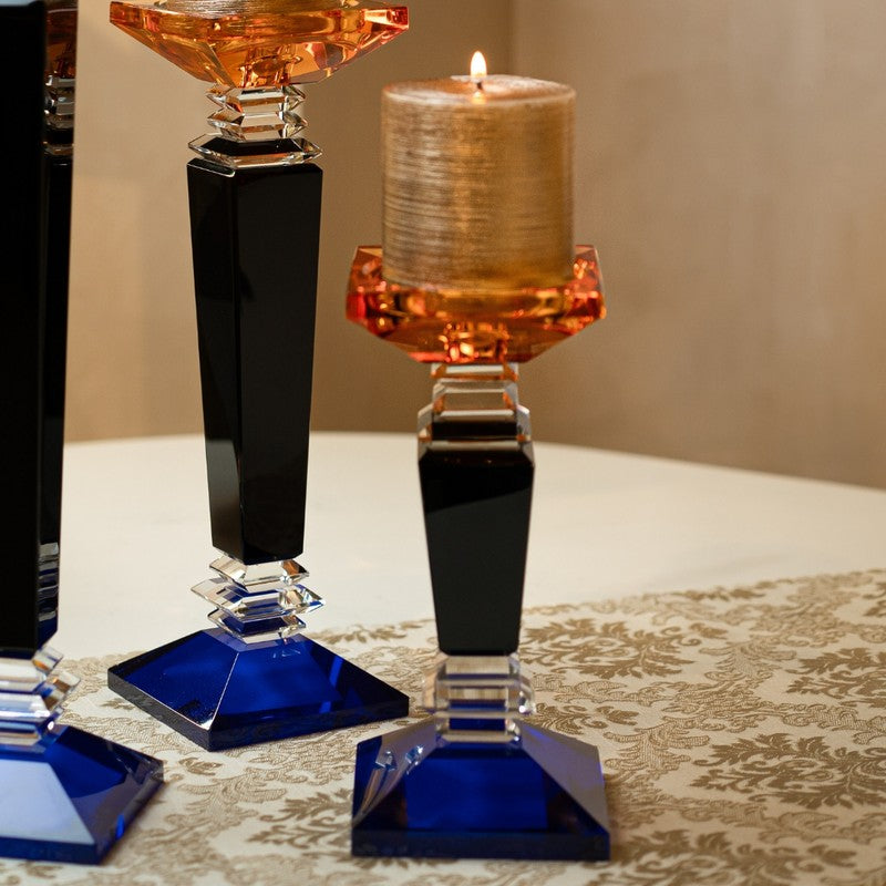 Spark Crystal Candle Holder - Set of Three media 5