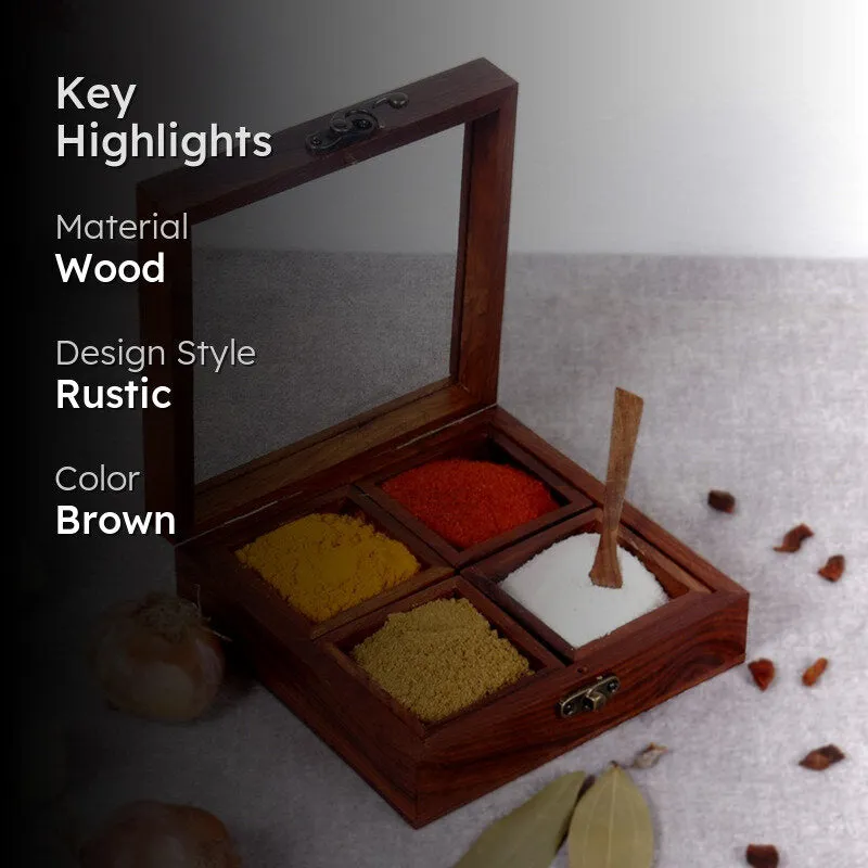 Natura III Wood Masala Box media 2