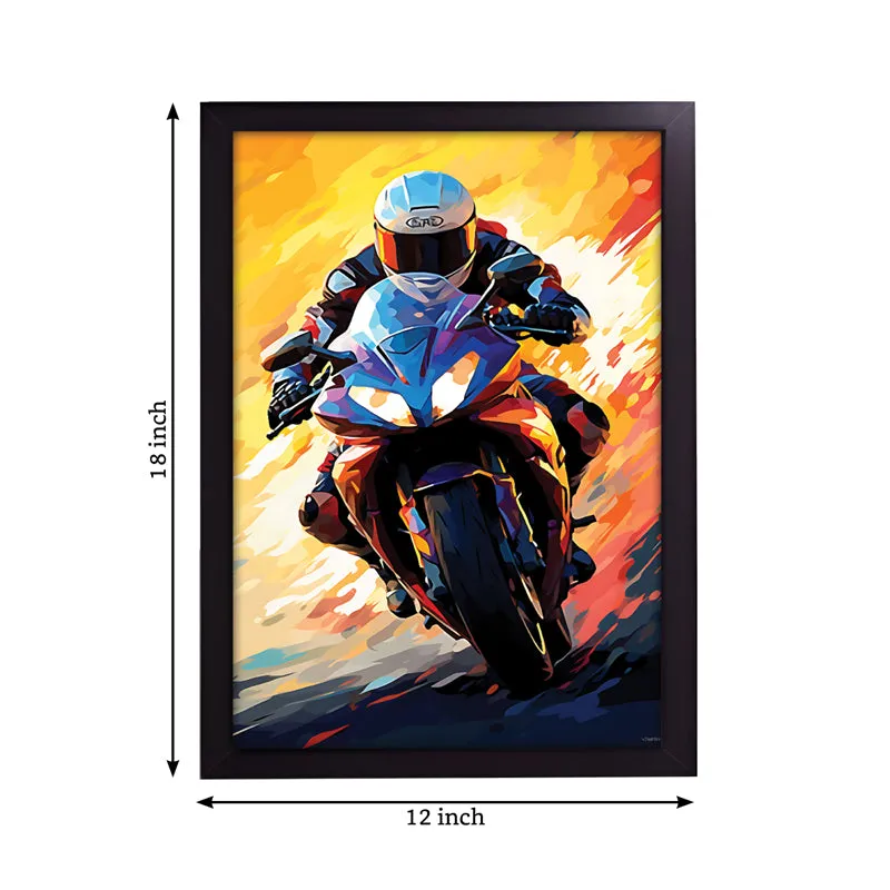 Rider Mania Wall Art media 6
