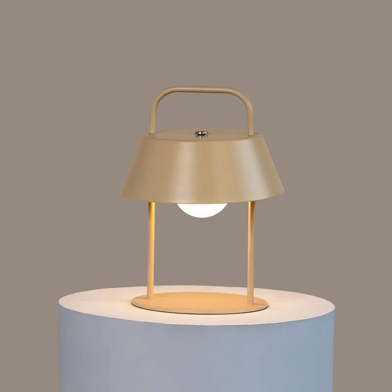 Fig Living Porto Metal Table Lamp - Beige media 1