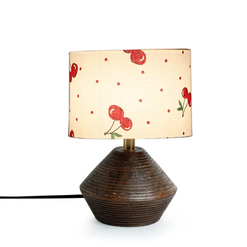 Yami Cherry Wooden Table Lamp - Multicolor media 4