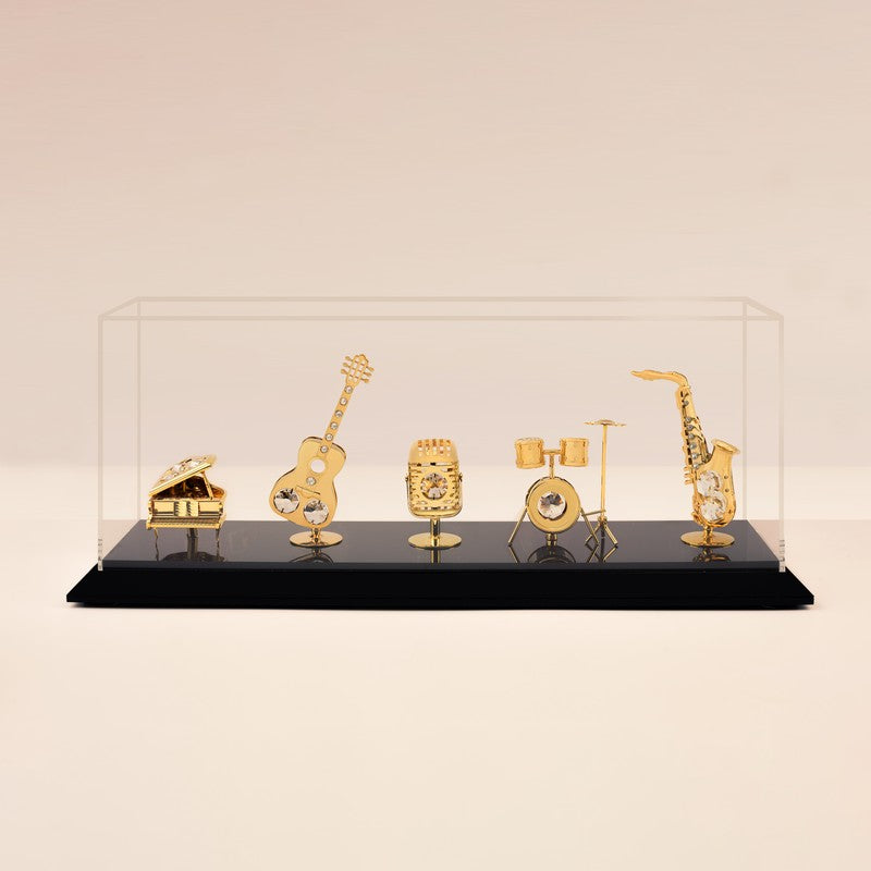 Regal Band 24K Gold Plated Mild Steel Showpiece media 3