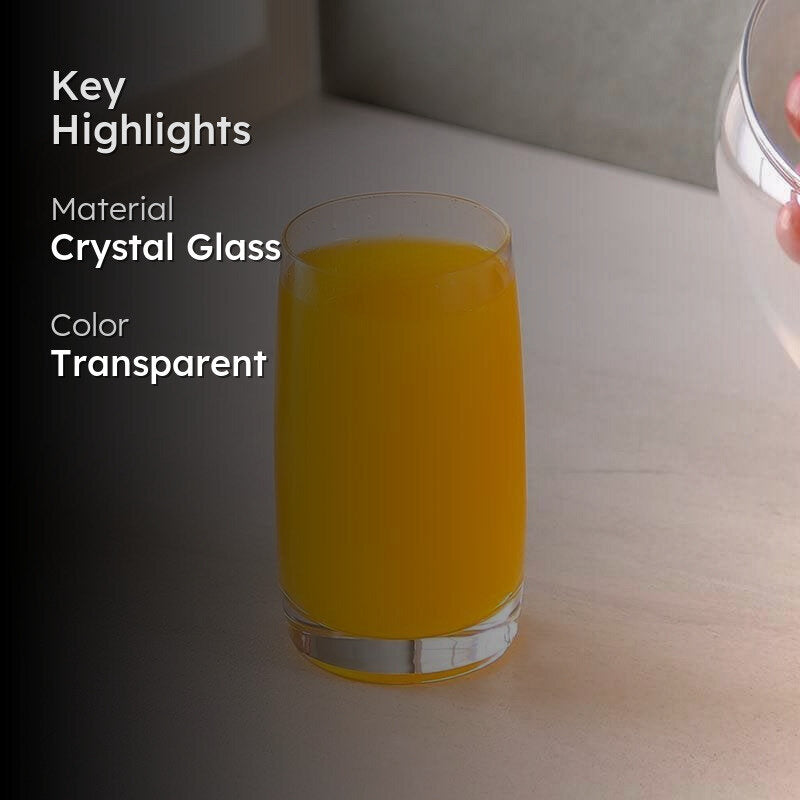 Curvy Bohemia Crystal Highball Glass - Set of Six media 2