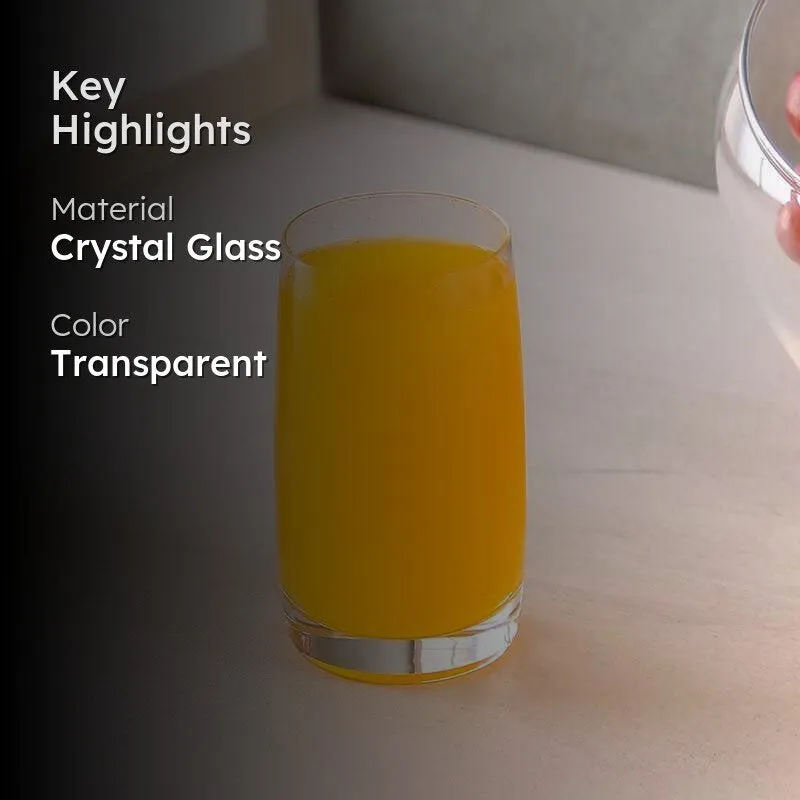 Curvy Bohemia Crystal Highball Glass - Set of Six media 2