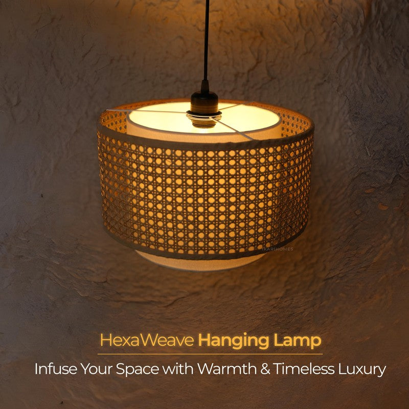 Torlinor Rattan Ceiling Lamp media 10