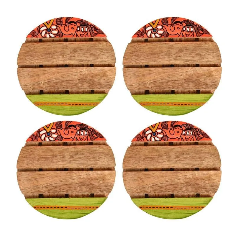 Round Dittaya Coaster - Set Of Four media 5