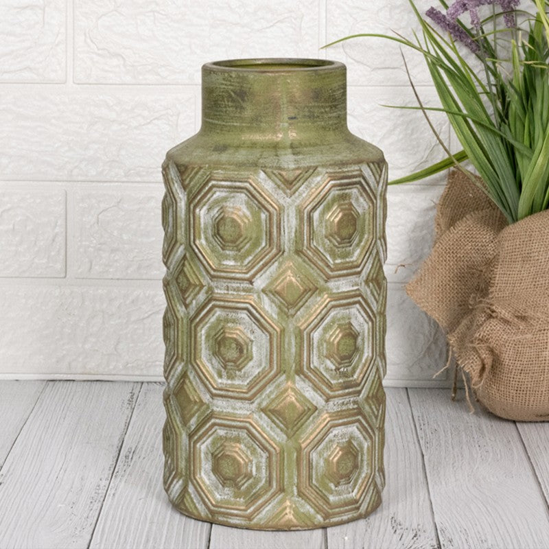 Fluid Veil Ceramic Vase - Small media 4