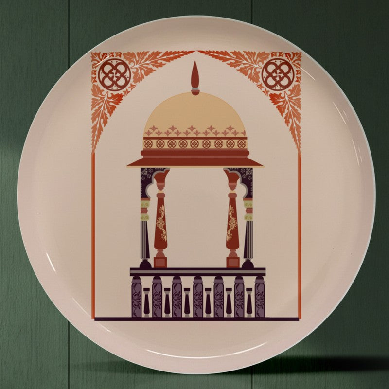 Rajwada Charm Metal Wall Plates - Set Of Five media 3