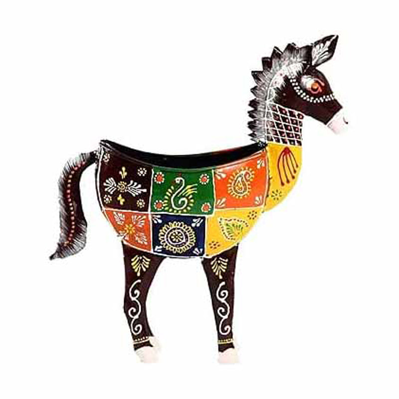 Ethnic Horse Vase media 6