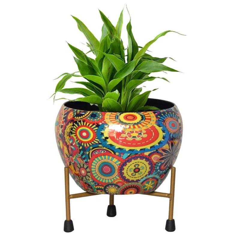 Kairali Ethnic Planter With Stand media 3