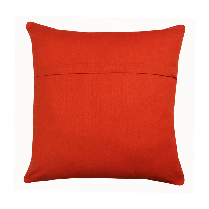 Whisper Weave Cushion Cover (Orange) - Set Of Five media 3
