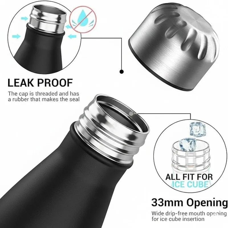 Neo HydraSip Airtight Bottle (Black) - 500 mL media 7