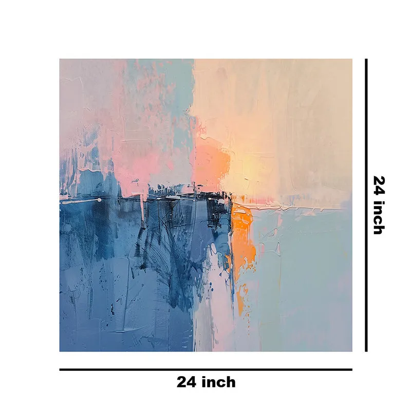 Sunset Pastel Wall Painting media 8