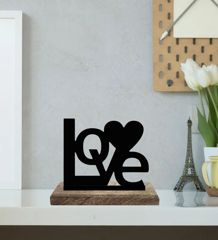 Boundless Love Typography Showpiece - Set Of Two media 5