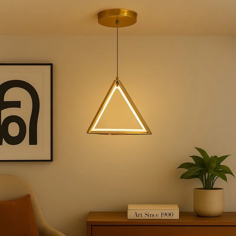 Geo Glow Aluminum Ceiling Lamp media 4