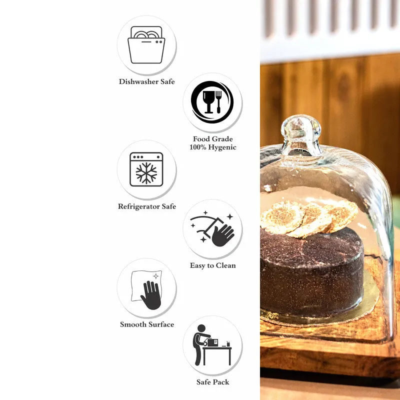 Diwa Cake Stand With Dome media 4