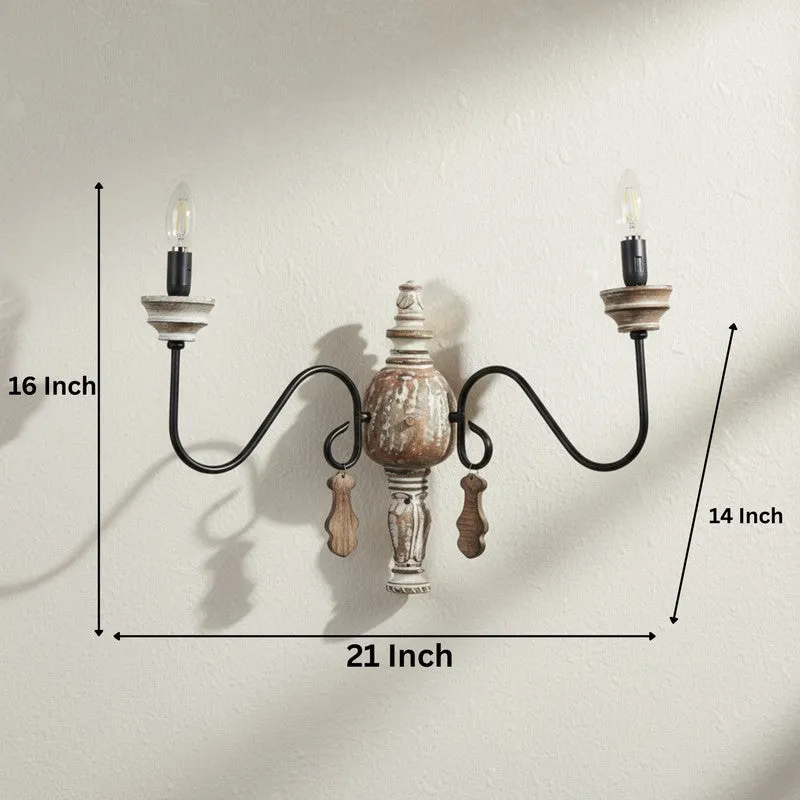 Caleira Duo Iron Wall Lamp media 8