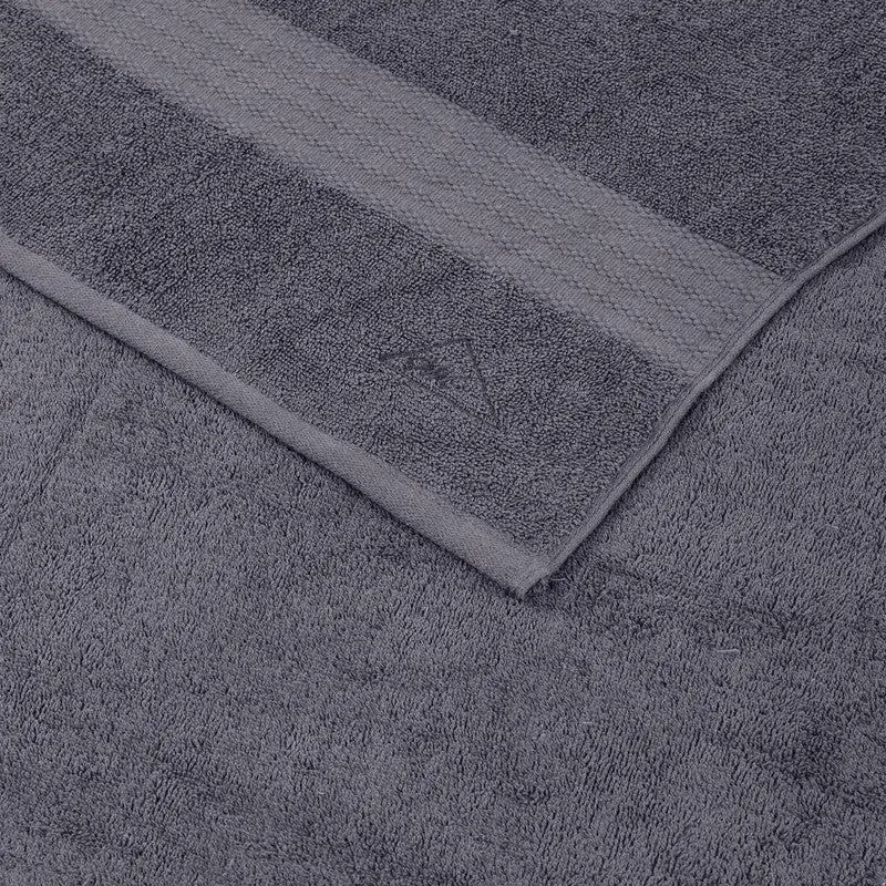 Monte Carlo Dry Nest Pure Cotton Bath Towel - Grey media 7