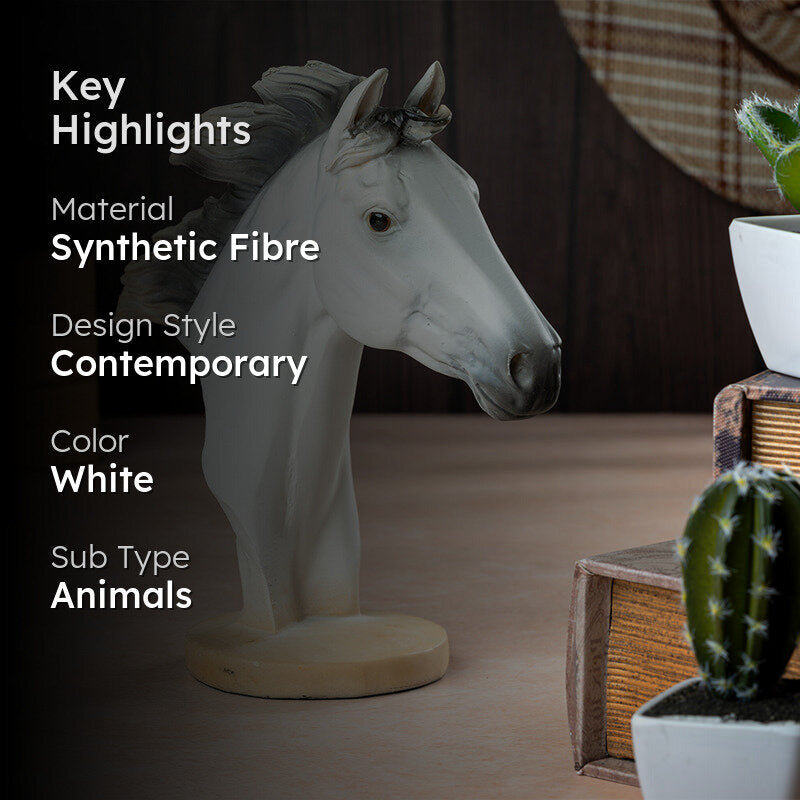 Palomino Stallion Head Showpiece media 2