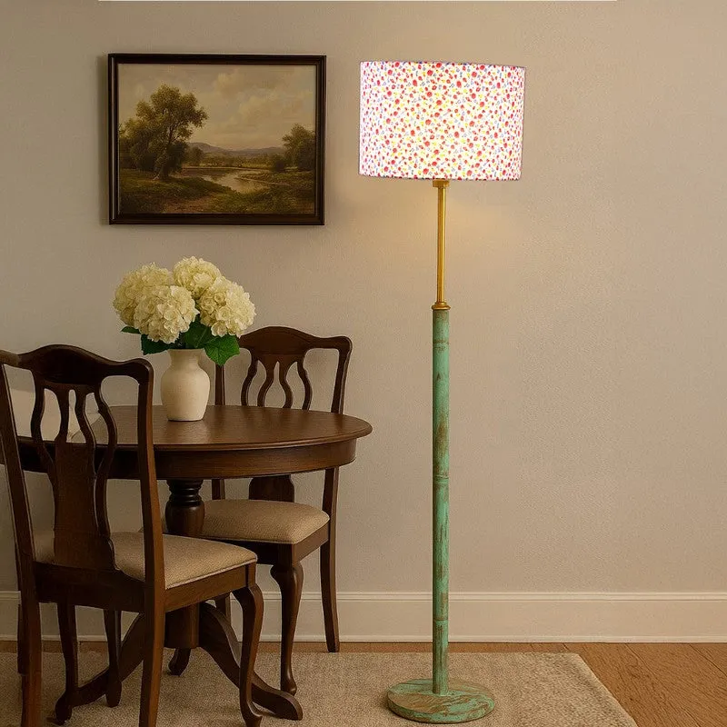 Ocean Mist Wooden Floor Lamp - Multicolor media 3