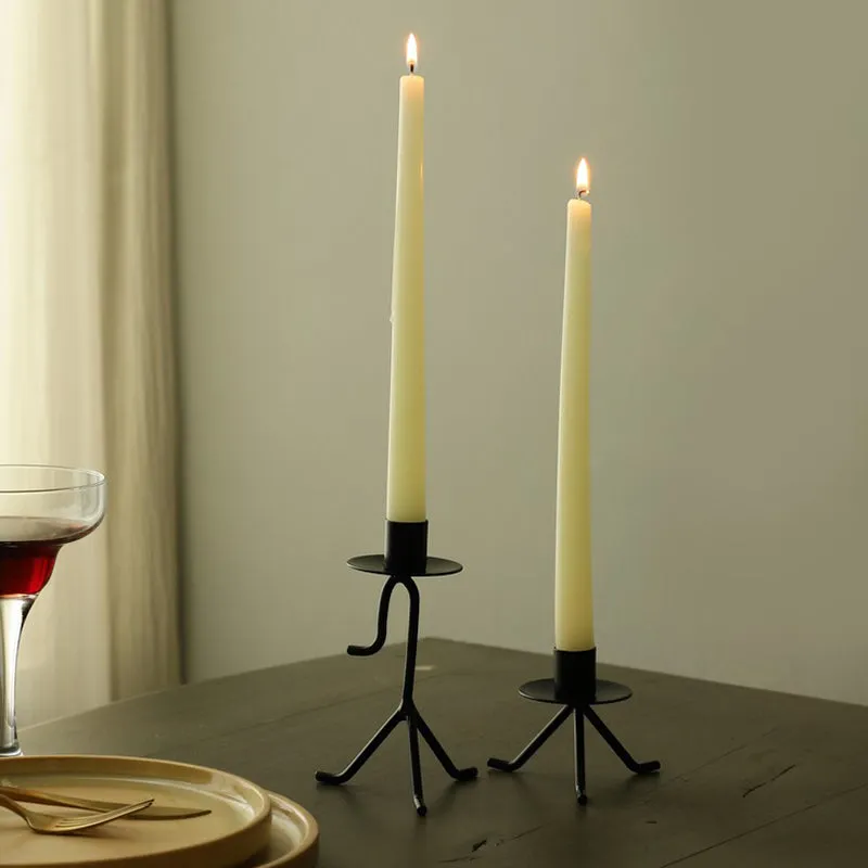 Marquesa Glow Black Candle Holders - Set Of Two media 3
