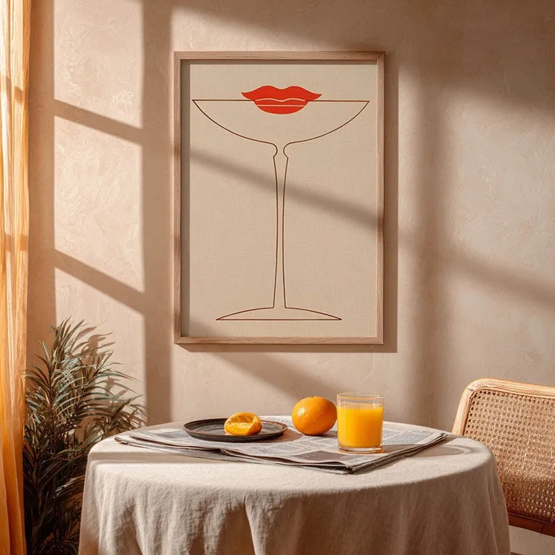 Matrini Pop Archival Canvas Wall Art - Brown media 4
