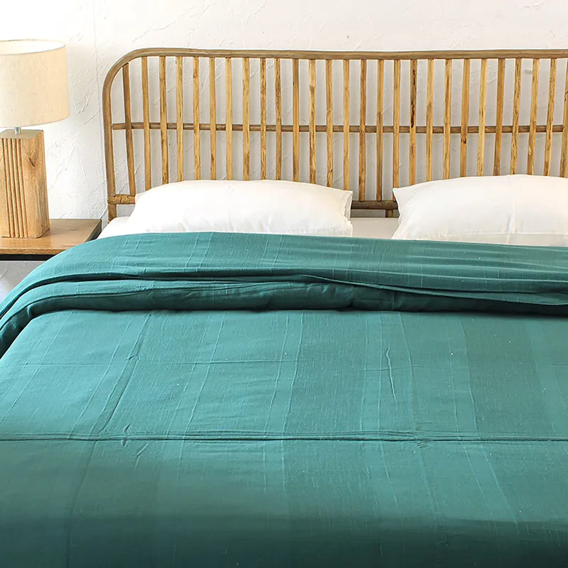 Hue Nest Cotton Duvet Cover - Green media 3